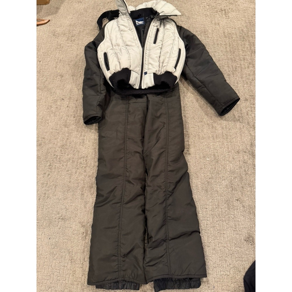 Serac Vintage 2 Piece Snowsuit Snow Bib And Jacket  Womens 12